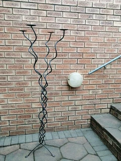 Floor standing candleabra