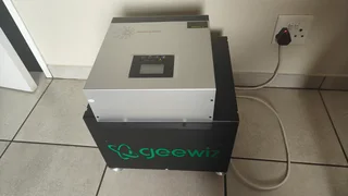 Axpert Type Pure Sine 3000va Inverter Trolley + 2x 100ah Lithium Battery Kit