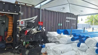 12m High Cube Container – Converted Workshop &amp; Storage Unit for Sale