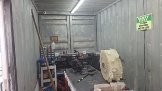 12m High Cube Container – Converted Workshop &amp; Storage Unit for Sale