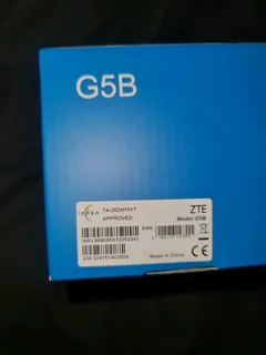 ZTE Model G5B 5G router for sale open to all networks