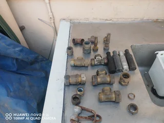 Brass fittings for fire hydrant