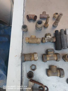 Brass fittings for fire hydrant