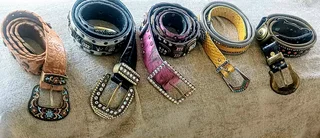 Belts Genuine Leather/ Italian/ Imported Authentic  Excellent Condition
