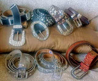 BELTS GENUINE LEATHER/ ITALIAN/ IMPORTED AUTHENTIC  EXCELLENT CONDITION