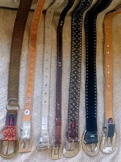 BELTS GENUINE LEATHER/ ITALIAN/ IMPORTED AUTHENTIC  EXCELLENT CONDITION