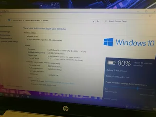 HP i5 laptop 8GBRAM 500GB Wifi Bluetooth hdmi Goodbattery