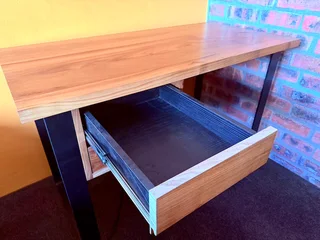 Incanda Sahara Study Desk with Drawers - Blackwood