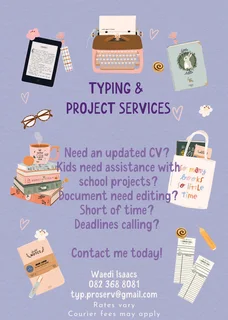 Typing & Project Services