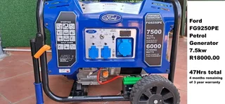 Ford FG9250PE Petrol Generator 7.5KW