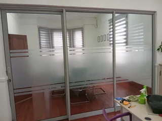 Tinting and frosting installation