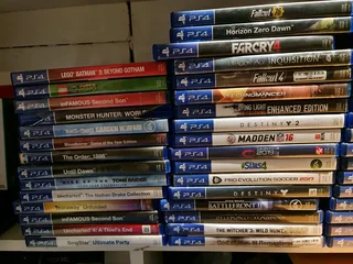 Ps4 games for saleFrom R250 going up