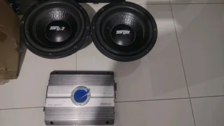 Targa d4 street plus &amp; Audiobank 4000w class D Amp