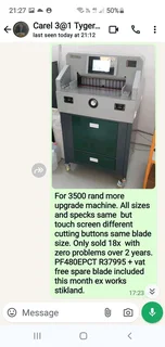 Electric Creasing/Scoring digital machine NEW