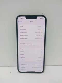 iPhone 13 pro battery life 100 128gb