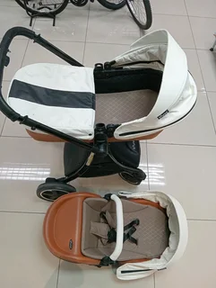Baby pram and car seat