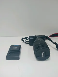 Canon camera with lens