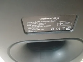 Volkano Bluetooth speaker