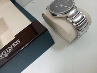 Longines Conquest, Black Dial men watch