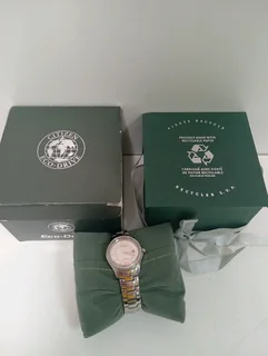 Citizen Silhouette Crystal Eco-Drive Ladies Watch