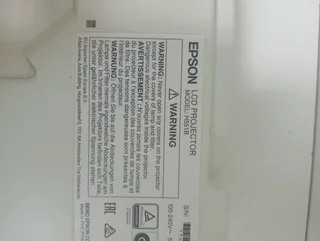 Epson data projector