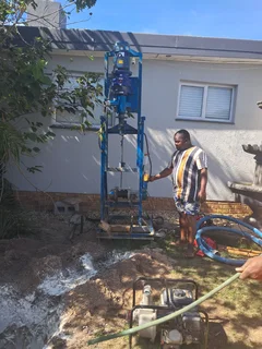Borehole and wellpoint water installation