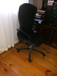 Black office chair