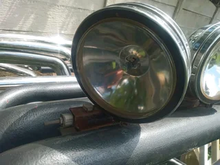 Toyota Hilux roll bar with lights