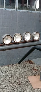 Toyota Hilux roll bar with lights