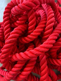 Thick Rope = 94.64m x 2.6 diameter