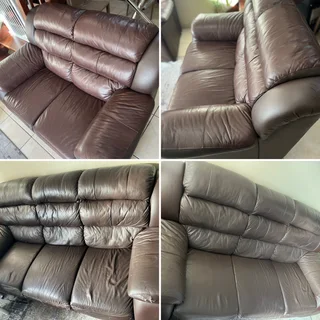 Premium Leather Couch