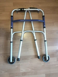 Walking Frame Front Wheels Folding