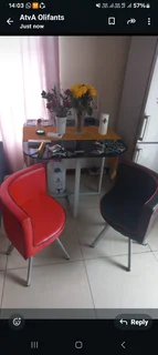 SleeperCouch and 2 Nice Chairs &#43; Table