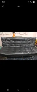 Black couch for sale