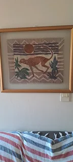 2 frames with pictures for sale