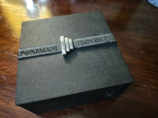 Armani Exchange Mens neck chain (black link) 1 of 1 in SA.