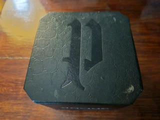 Police mens hand chain. With pouch, and original box.