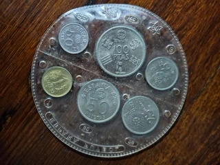 For avid coin collectors! Very sought after! Spanish coins.