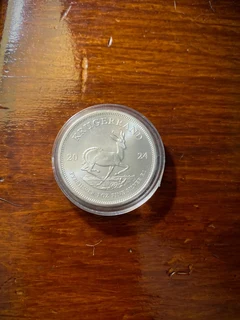 PROOF SILVER KRUGER RAND 2024 BRAND NEW. LAST ONE!