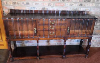 Solid Imbuia Vintage Sideboard