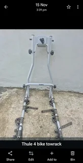 Thule 4 bike tow rack R2800