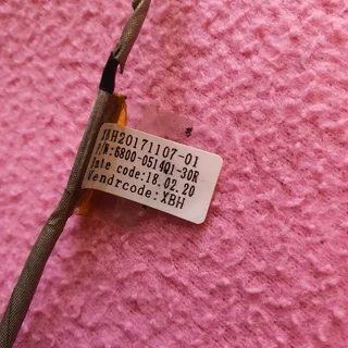 Mecer Z140C LCD LVDS Cable &#43; Camera (XBH20171107-01)