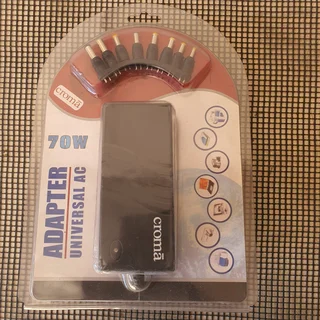 Croma 70W Universal Laptop Charger | Various Voltages | (Includes 9 Tips)