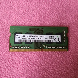 Sk Hynix - 4gb Ddr4 Sodimm | 260pins | 2666mhz (laptop Ram)