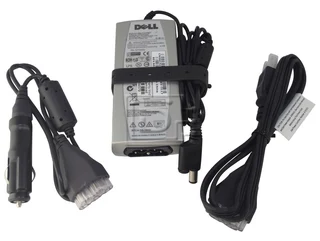 DELL Laptop PUS Mains and car charger Large pin 65w