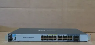 HP Pro Curve 2520G-24-PoE 24-Port Gigabit PoE Ethernet Network Switch J9299A