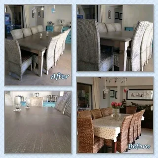 Paint technique on furniture