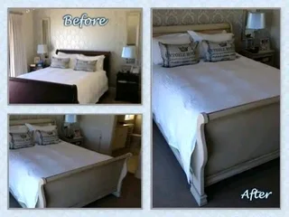 Paint technique on furniture