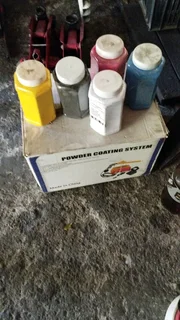 Powder coating machine