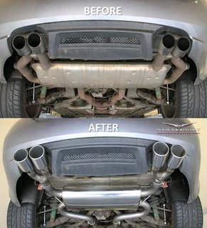 Jaguar XKR V8 Supercharged Exhaust Box